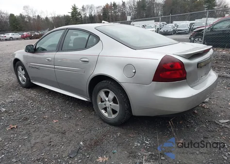 2008 Pontiac Grand Prix из США, поврежденный, VIN 2G2WP552281161161